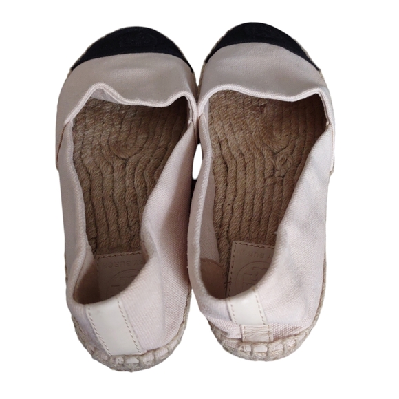Tory Burch Size 7 Colorblock Espadrille Flat Shoes - Picture 7 of 15
